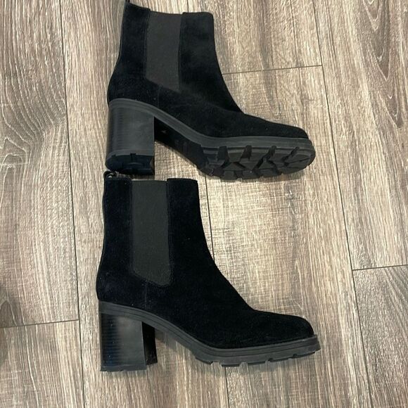 NINE WEST TALL ankle bootie size 10.5 - Picture 3 of 5